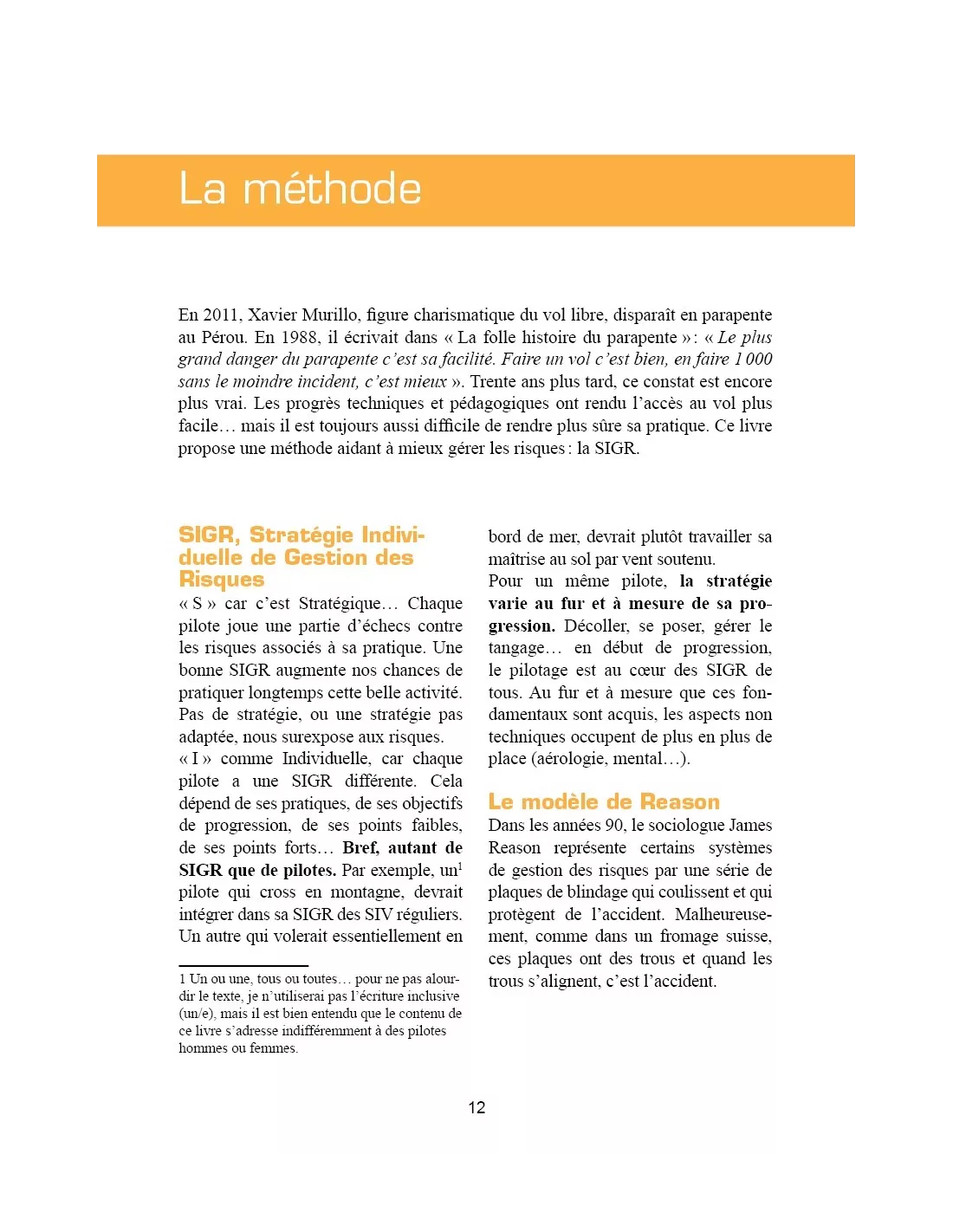 Gérer les risques en parapente - Editions du chemin des Crêtes
