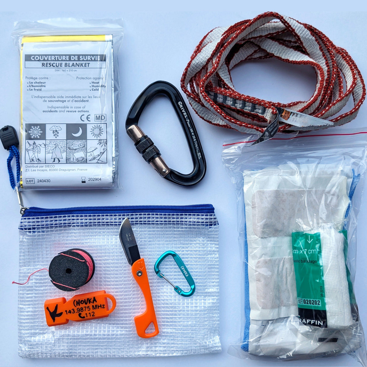 Kit arbrissage sécurité secours