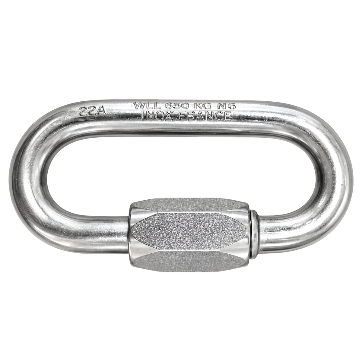Maillon rapide oval 6 ou 7 mm (unité)