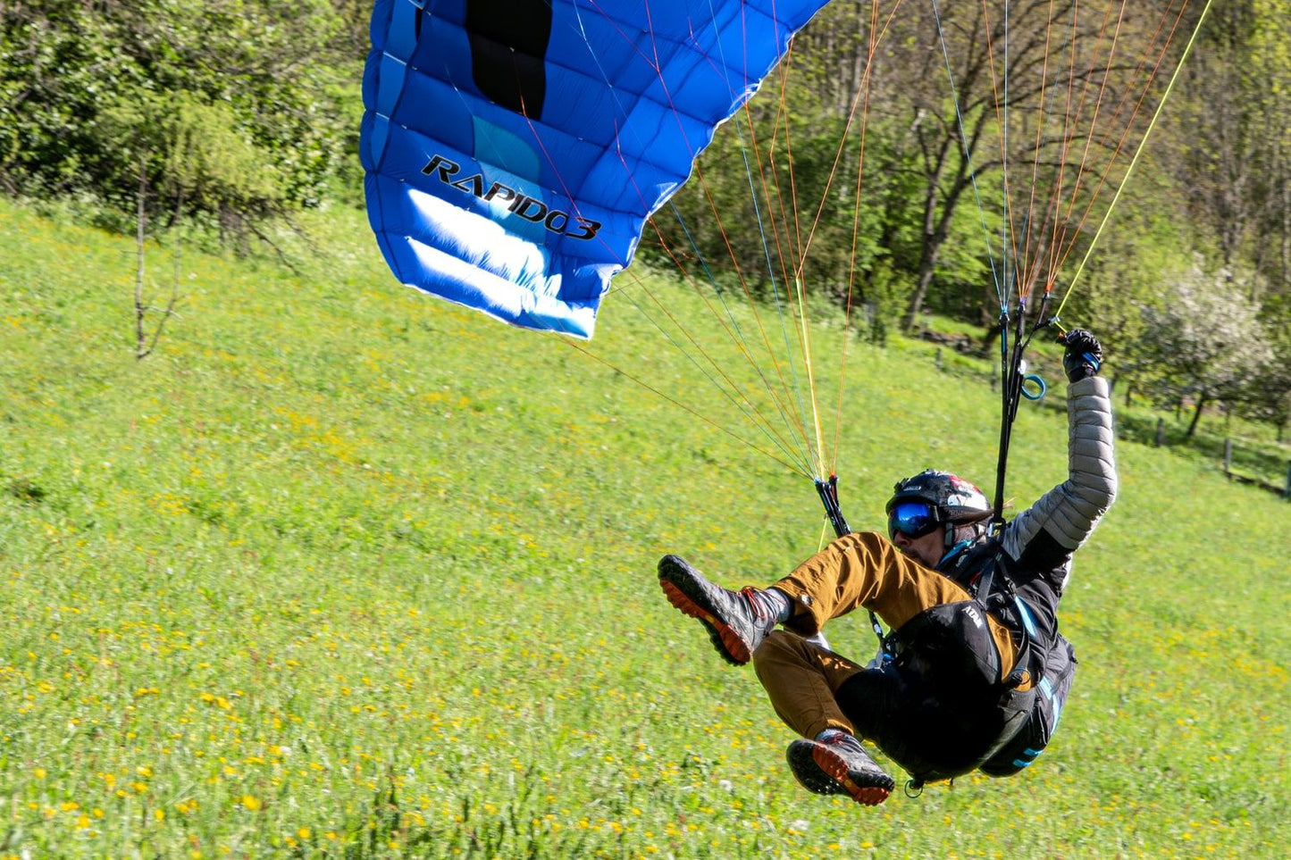 Ozone Rapido 3 et 3SL Voile de Speed-flying