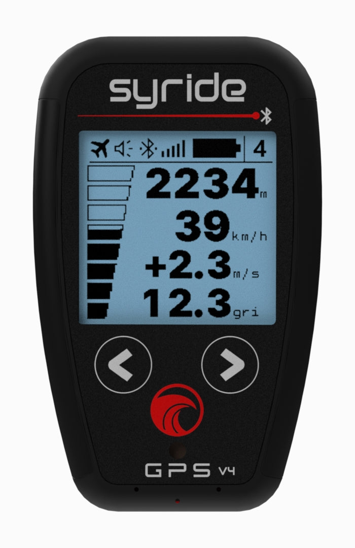 Syride GPS V4 GPS Altimetre Variometre pour parapente