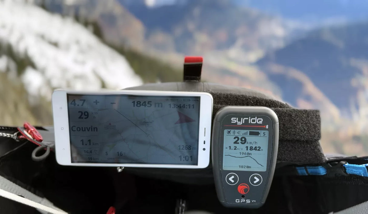 Syride GPS V4 GPS Altimetre Variometre pour parapente