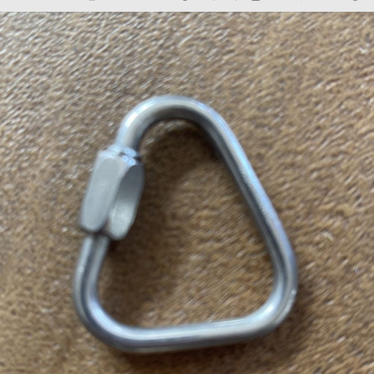 Delta stainless steel quick link 4 mm (per unit)